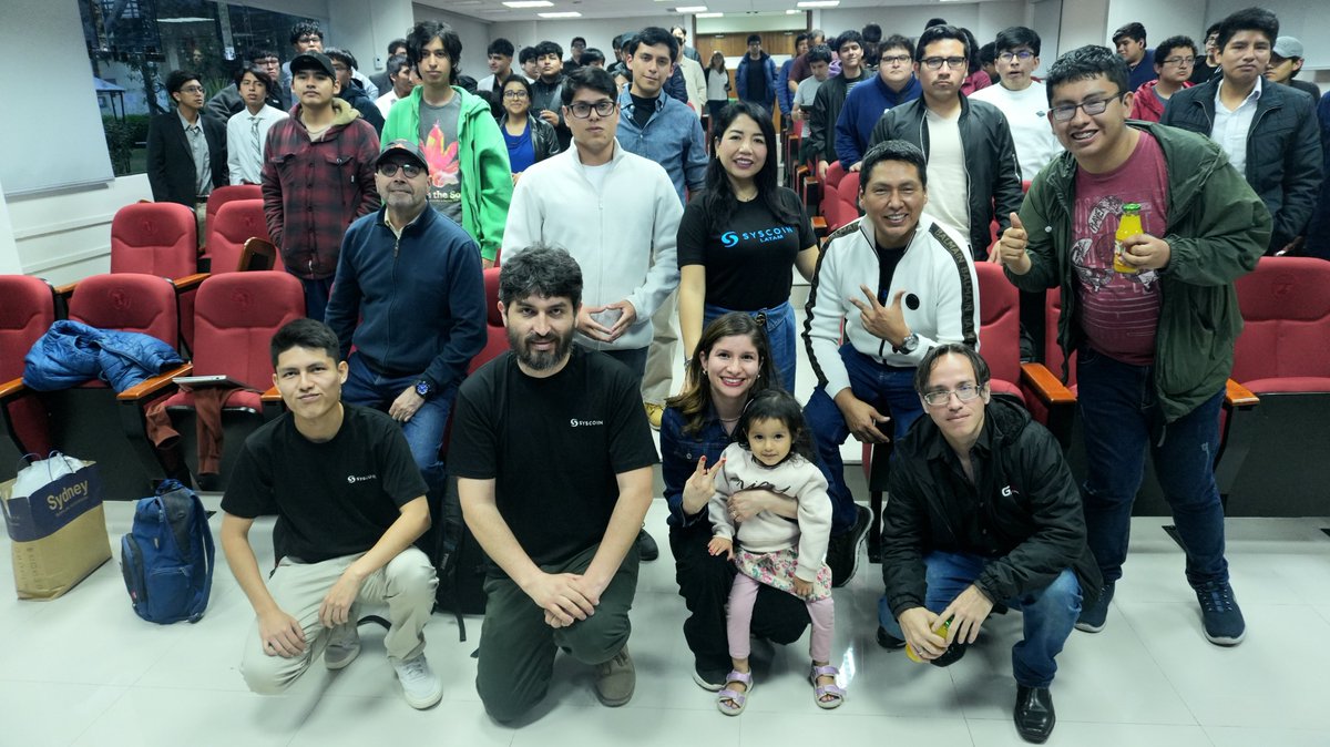 HorizonteBlock's tweet image. 🔥 1° edición de la Hackathon Perú @Syscoin_Hispano 
Aquí algunos de los mejores momentos del evento. 💙⚡drive.google.com/drive/folders/…
Gracias a la Universidad Ricardo Palma, a nuestras comunidades aliadas y a José Zárate / Stamping.io por su apoyo constante.
#Hackathon