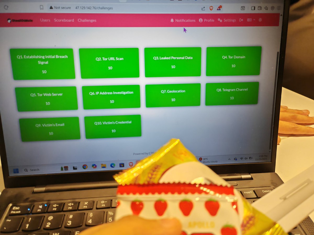 lilacj4de's tweet image. #ParallelPulse was amazing, I met so many great speakers &amp;amp; seniors, the slots are amazing, so many great topics &amp;amp; got to try out the mini CTFs by @stealthmole_int &amp;amp; Range Village AD! Excited to come again next year (maybe as a speaker, perhaps? 🫣)