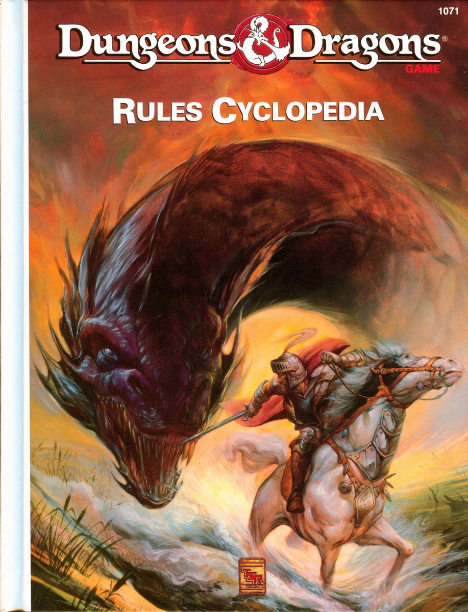 WizardGoesBoom's tweet photo. War is built into the D&D Rules Cyclopedia. The only way you can rank up from Baron to Count is by conquest, in domain play. https://t.co/UVLf0pZJLq