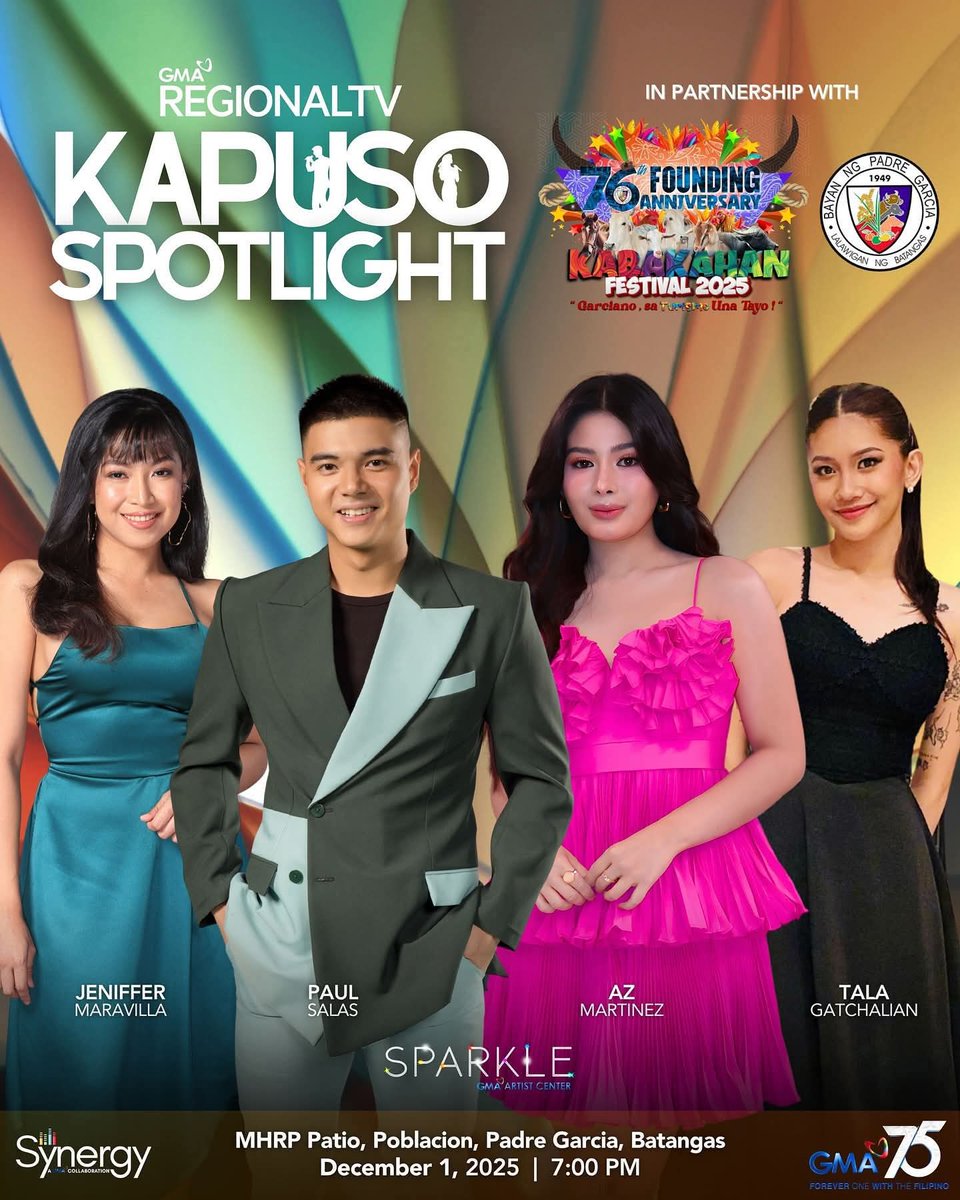 _azrielchips's tweet image. 📌 AZ&apos;s upcoming schedules

Nov. 28 (10am) - SM Terminal Market, Iloilo

Dec. 1 (7pm) - MHRP Patio, Poblacion, Padre Garcia, Batangas

Dec. 6 (6 pm) - Capitol Beach Park, Lingayen, Pangasinan

 #AZMartinez | AZ Martinez