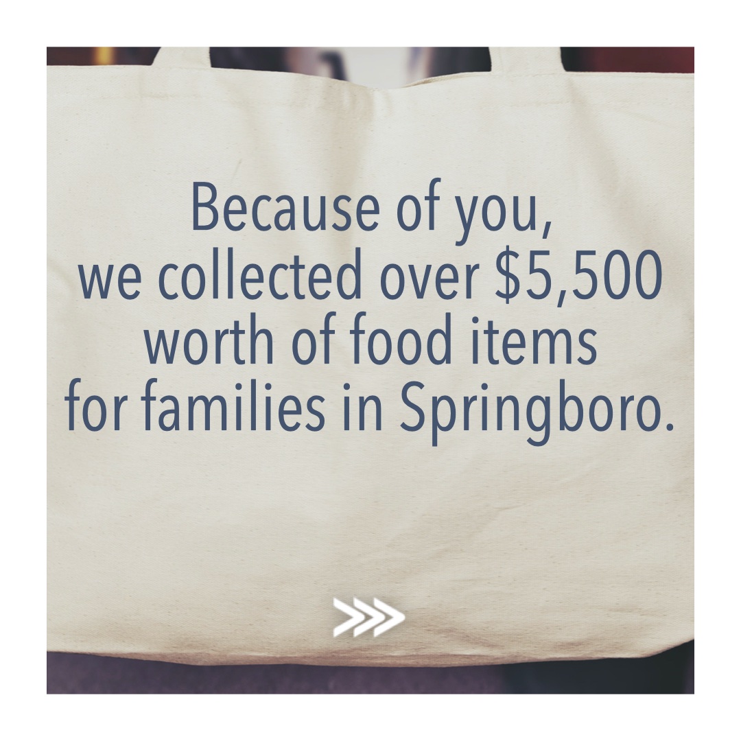 SpringboroBC's tweet image. SBC family! You 📷 Showed 📷 Up 📷 Because of your donations, we collected over $5,500 worth in food items for people right in our community. Ya&apos;ll rock! #Springboro #SCAC #FoodDonations #Jesus #Ohio #SBC