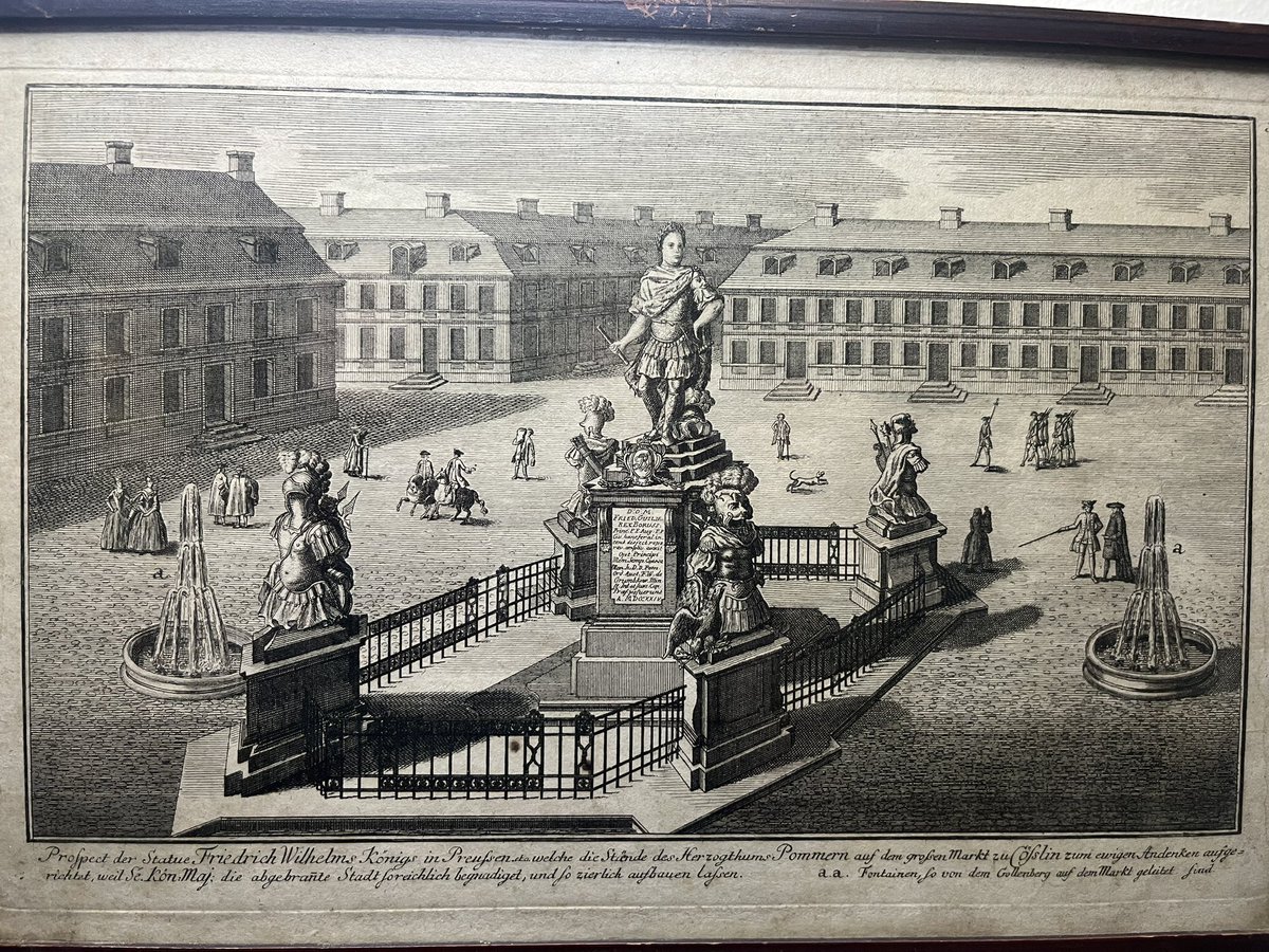 KKriegeBlog's tweet image. My incredible cousin got me some ansichten of eighteenth-century Prussia at flea market in Portugal.