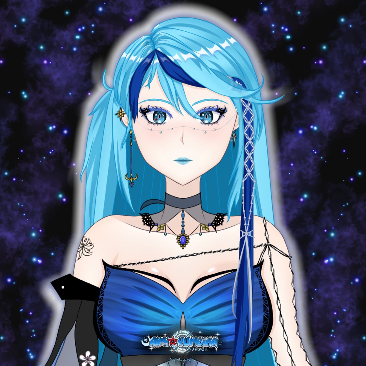 aimi_yumeiha's tweet photo. Hi! I’m Aimi Yumeiha (夕明刃 藍美) 💙

This is the first look at my OC/PNG model 🤗

I’ll be making video content—games, song covers, art, and DIY vlogs—so I hope you’ll support me on this journey! 🫶

Oshi Marks | 💙🔭
General | #AimiYumeiha #夕明刃藍美
Fan Art | #YumeiHaveArt https://t.co/M9mvpcekMa