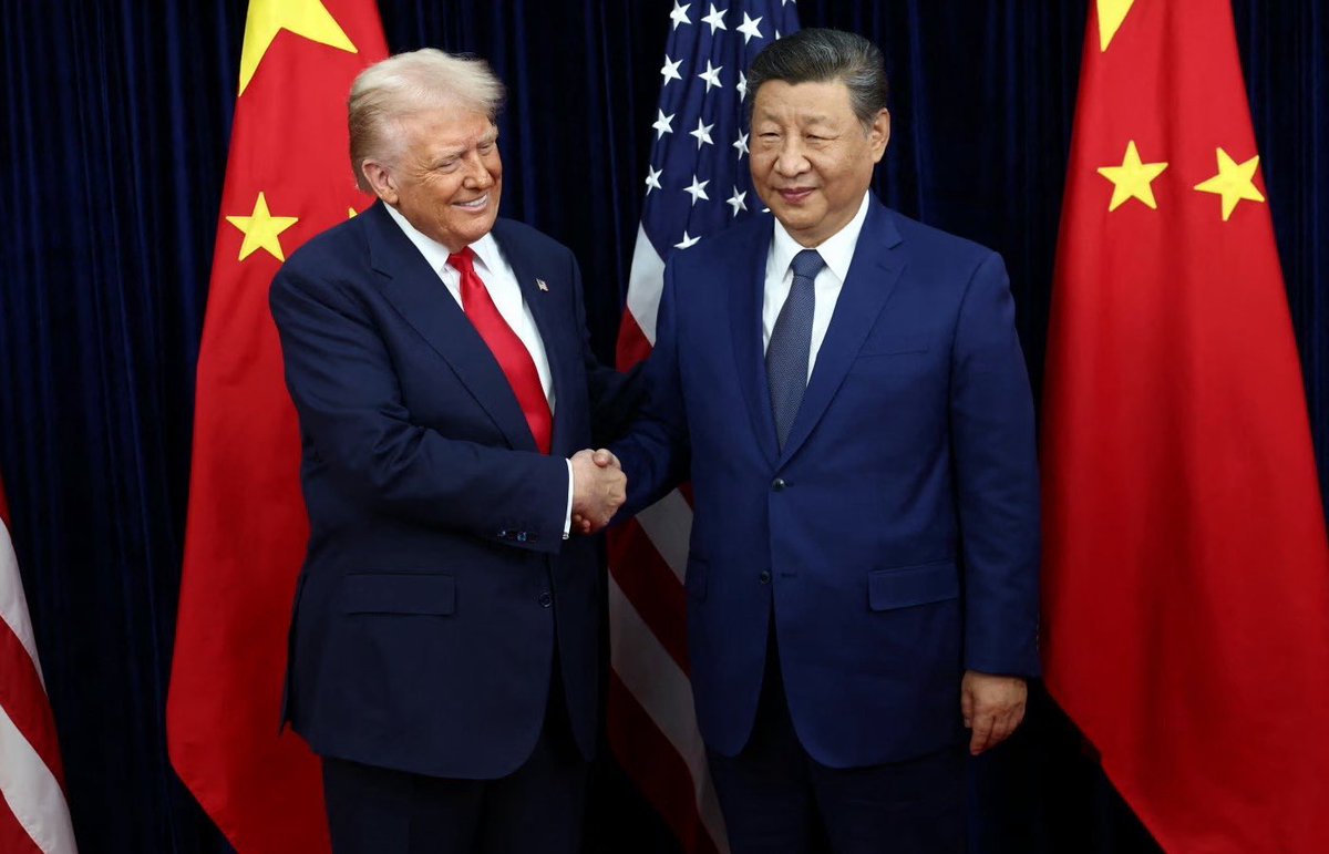 JUST IN: 🇺🇸🇨🇳 President Trump says Chinese President Xi Jinping agreed to accelerate purchases of US goods.