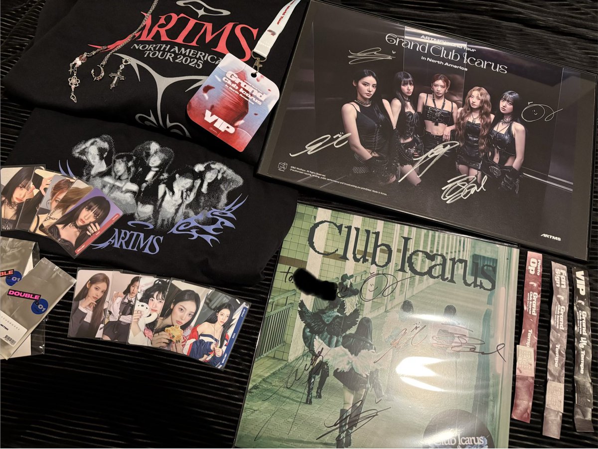 GRAND CLUB ICARUS HAUL! I LOVE ARTMS !! I LOVE LOONA !!!