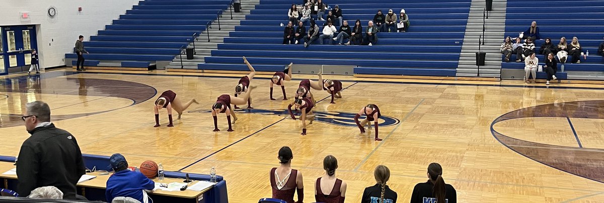 <a href="/KoMetteDancers/">KoMette's Dance Team</a> performing at halftime of the <a href="/KoMetHoops/">KoMet Girls Hoops</a> game. One point game at halftime as well.