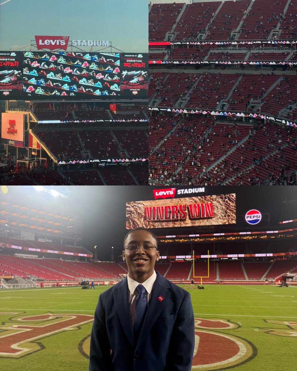 LeekyboEdits's tweet photo. My first MNF was one that I will remember forever. Seeing the My Cause My Cleats visual campaign for I had the chance to create for the 49ers come together last night was a special moment. Even better that the night ended with a Niners DUB🙌🏾
#FTTB #DesNiners https://t.co/DncQA9Tyha
