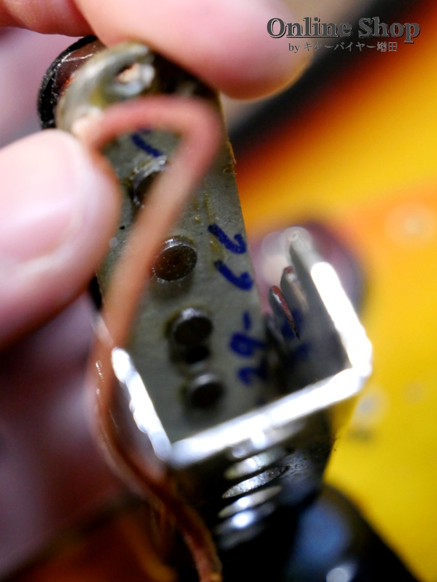 keimsd's tweet image. ジャガーのピックアップ。デイトはヨークの内側です。 #fender

おはようございます。