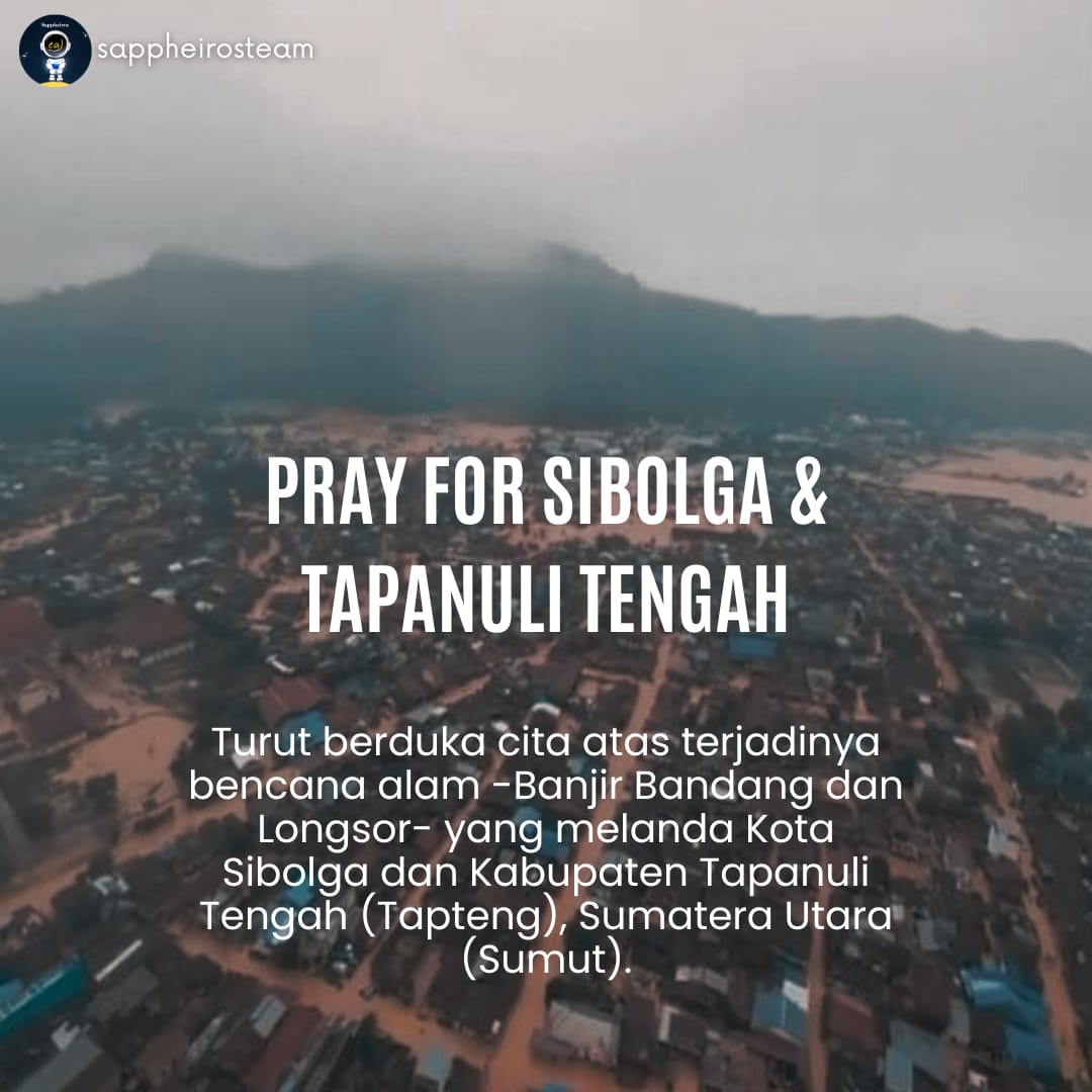 [26112025] Not eaJ and Jars Related

Pray for Sibolga &amp; Tapanuli Tengah🥀
Turut berduka cita atas terjadinya bencana alam -Banjir Bandang dan Longsor- yang melanda Kota Sibolga dan Kabupaten Tapanuli Tengah (Tapteng), Sumatera Utara (Sumut).

Cr. Ikabina @.namiagetayozorar