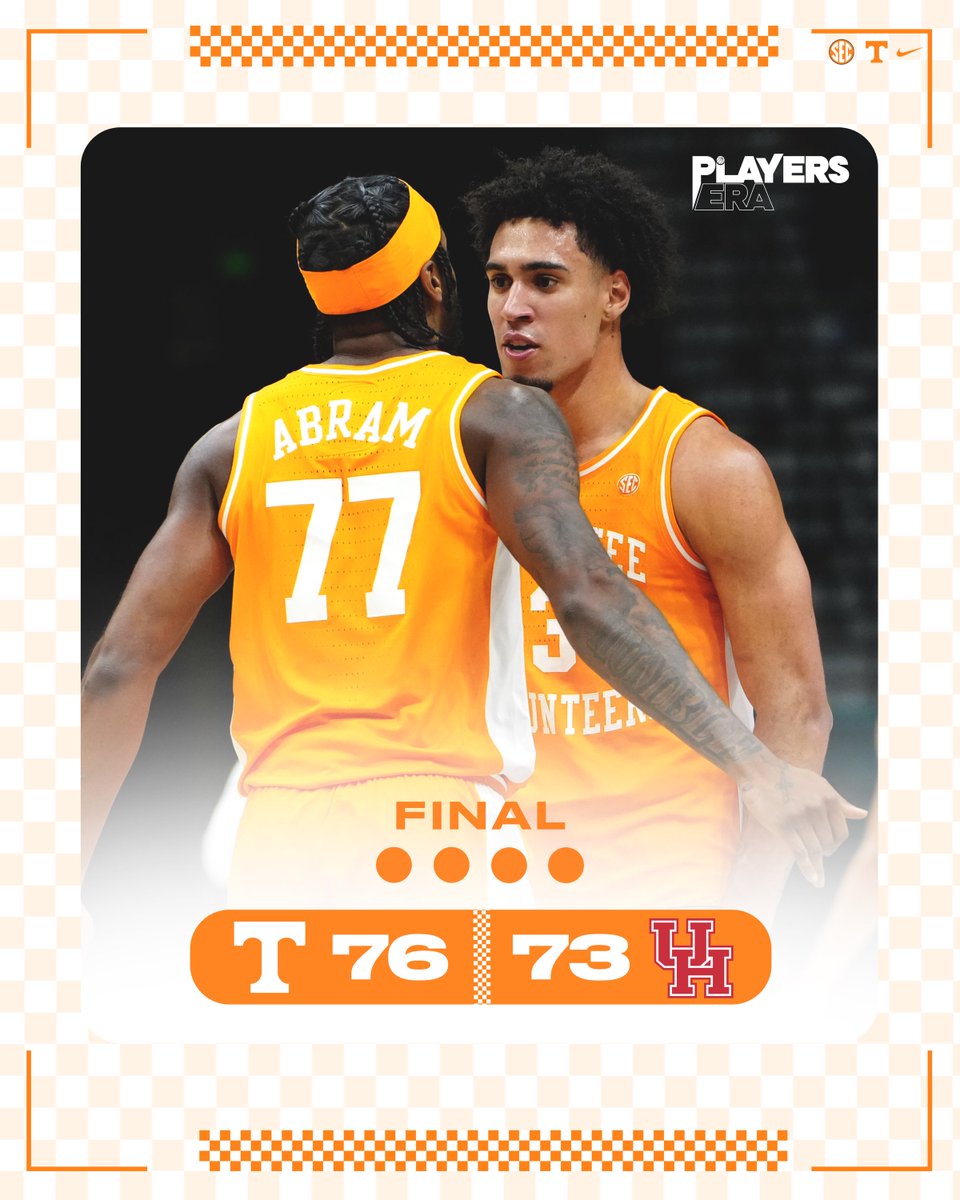 #17 TENNESSEE UPSETS #3 HOUSTON