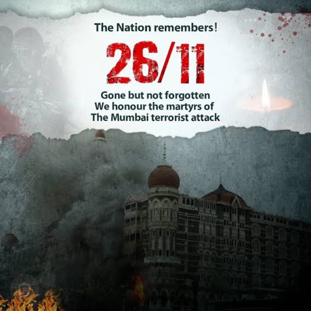 adityapsjha's tweet photo. Saluting the heroes of 26/11. 🇮🇳
Today, I pay tribute to the heroes and victims of the 2008 Mumbai attacks.
Honouring the bravery and sacrifice of our police, security forces, and civilians who stood strong against terror.
We will never forget. 🙏🇮🇳 https://t.co/fCoYtrq6rR