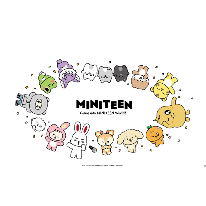 皆さん、注目！ SEVENTEEN「13人の魅力を詰めんだ」MINITEENの公式