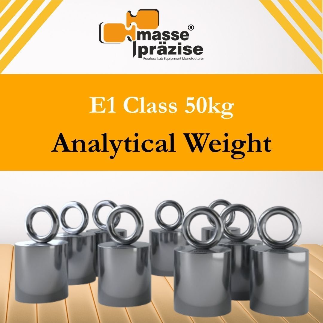 MassePrazise's tweet image. For laboratories that operate at the highest levels of precision, the Masseprazise E1 Class 50kg Analytical Weight is the perfect standard.
📞 +91 6264915873
✉️ sales@masseprazise.com
🌐 masseprazise.com
#CalibrationWeight #E1Class #AnalyticalTesting #Masseprazise