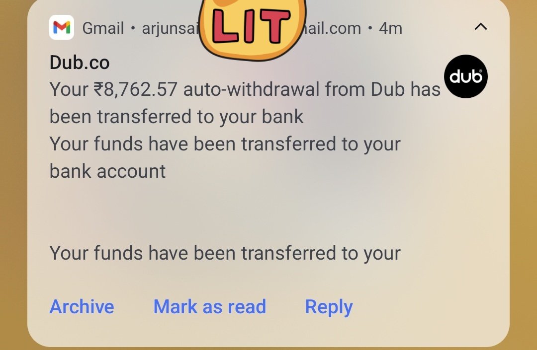 ARSPTechno's tweet image. Hey Hot Fam 

 GM With Perplexity AI Bounty Bonus recieved In My Bank Account..

100USD INR 8762

#Perplexityai #hotwallets $SIXR