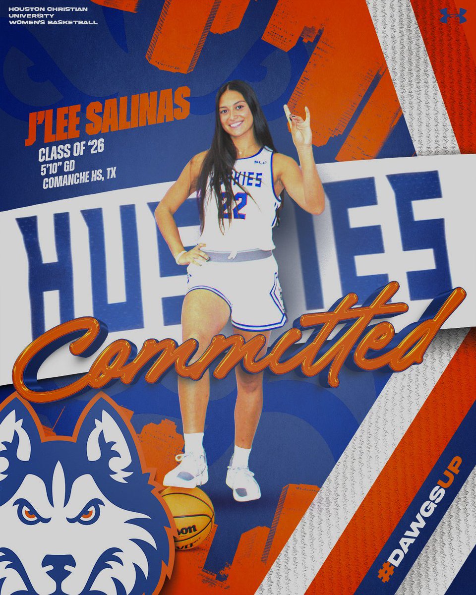 I’m blessed to announce my commitment to Division I Houston Christian University! 💙🧡🐺

Thank you God, my family, coaches, teammates, and everyone who’s believed in me along the way. Excited for this next chapter as a Husky!
#DawgsUp #Committed
<a href="/HCUAthletics/">HCU Athletics</a> <a href="/emilyyhollanddd/">Emily Holland</a>