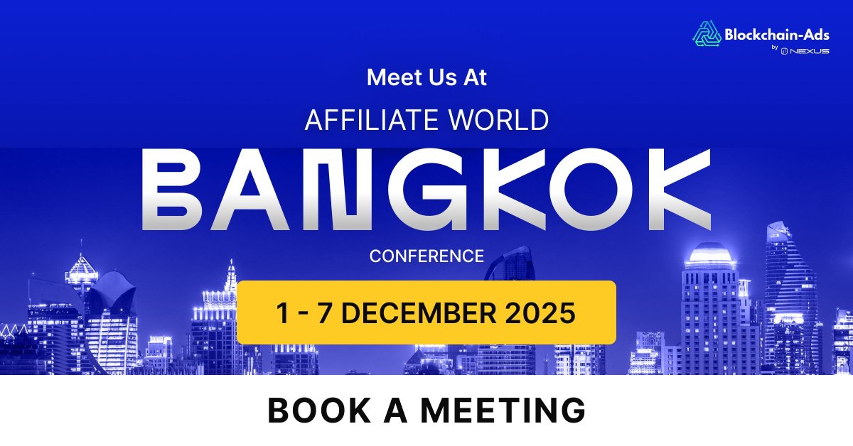 BlockchainAds_'s tweet image. We look forward to seeing you at #AWAsia this December

Discover how best to maximize your large campaign budget. Meet with our performance team and gain insights on how our ADTECH platform can support your brand visibility.

Book a Meeting here - buff.ly/qI7iNsH