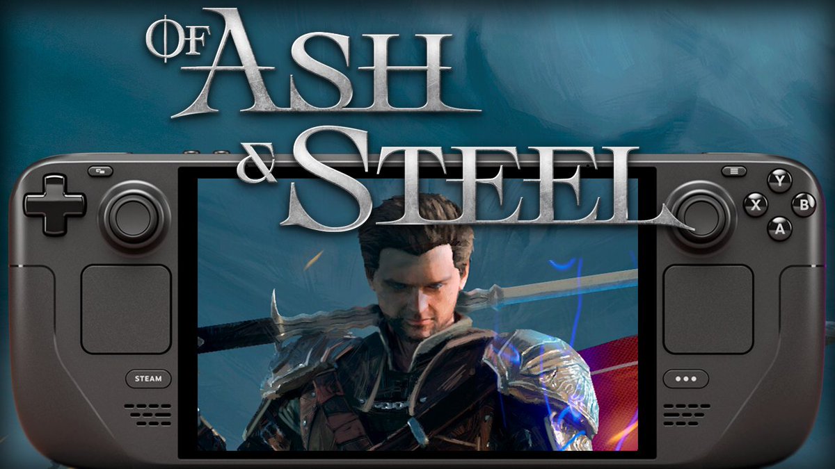 deckwizardyt's tweet image. Of Ash and Steel Steam Deck Performance: Is it Playable?

✅ youtube.com/watch?v=WLUaEz…