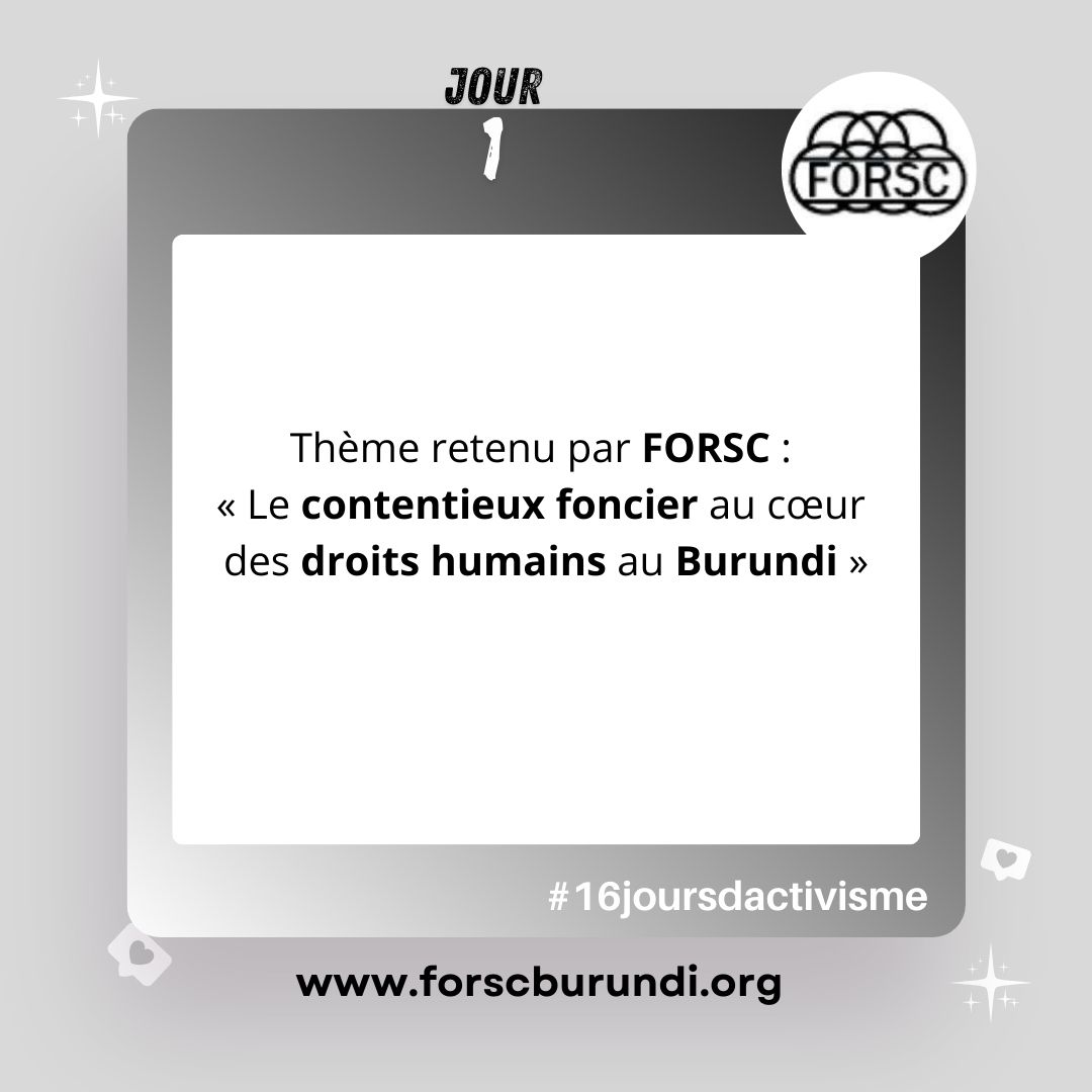 FORSC_BURUNDI's tweet image. #Burundi La discrimination de la femme les vulnérabilise a plus d’un titre. 
#16joursdactivisme
@AfricaDefenders @EurAc_Net @UN_Women @hrdburundi @FOCODE_ @RcpBurundi @LigueIteka @ProtectionInt @UNHumanRights