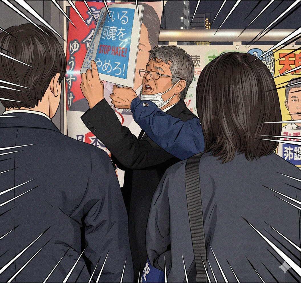 ■ふじわらちかこさん周りの、一線を超えている人達
　何言ってるかわからんし
#ふじわらちかこ
#ふじわらちかこ頑張れ
x.com/ozdesu48/statu…