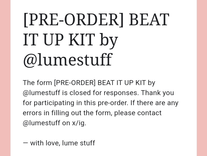 lume stuff! @ after dm tweet media