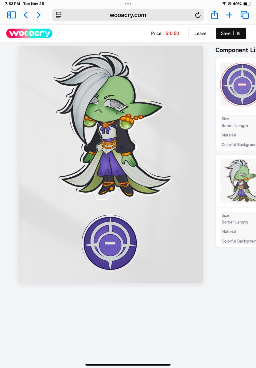 forgetitbeam's tweet image. Zamasu Acrylic stand soon……….. must wait for next payday….