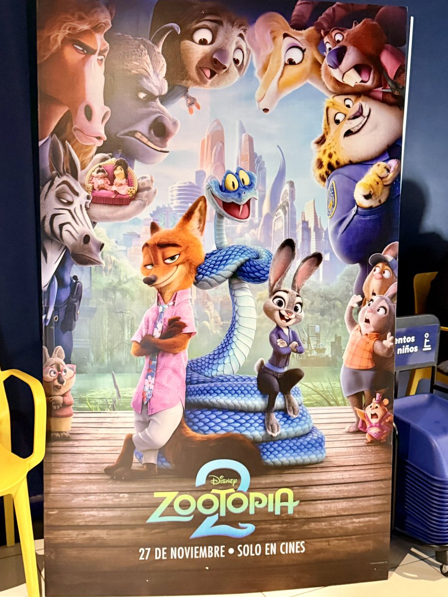 GdlTiempo's tweet image. Ya estamos en la #premier de #zootopia2 de @Disney espera pronto nuestra reseña 

@DisneyStudiosLA