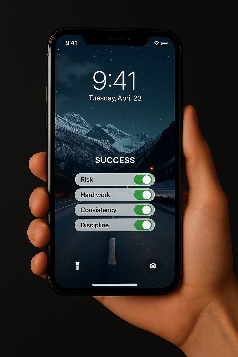 KKaiser98018's tweet image. The biggest risk is not taking any risk
#iOS26update #iOS26Wallpaper