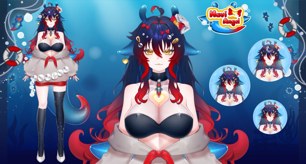 Navi Angel💛🫧|| Sea angel vtuber tweet media