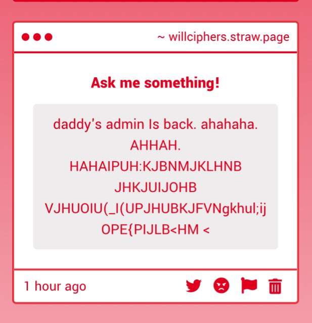 willcipherq's tweet image. what.. willciphers.straw.page