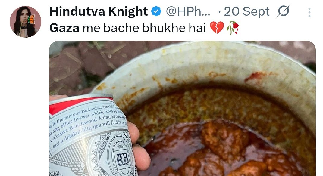 TyrantOppressor's tweet image. People like him who are so blinded by their hatred for Muslims that they start trolling victims for a few Twitter payouts.

If Twitter stops payouts in India, you will see hatred towards Indians decreasing.