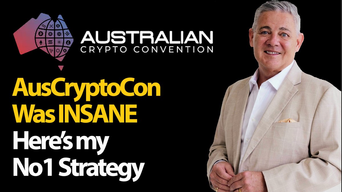 AusCryptoCon was HUGE.
Best event I’ve spoken at in years.
Here’s the takeaway:
🚨 Anyone holding crypto in their own name is unprotected.
Put it in an SMSF or a Family Protection Trust

I had 5 hours of nonstop questions after my talk.
Watch now 👉youtube.com/shorts/ZkmDnhV…