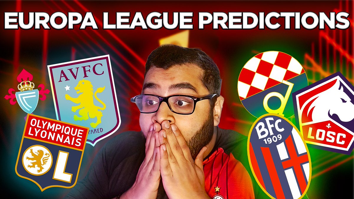 Europa League Predictions for Matchweek 5 🏆📝

🔗 youtu.be/76G5TVwOb3c