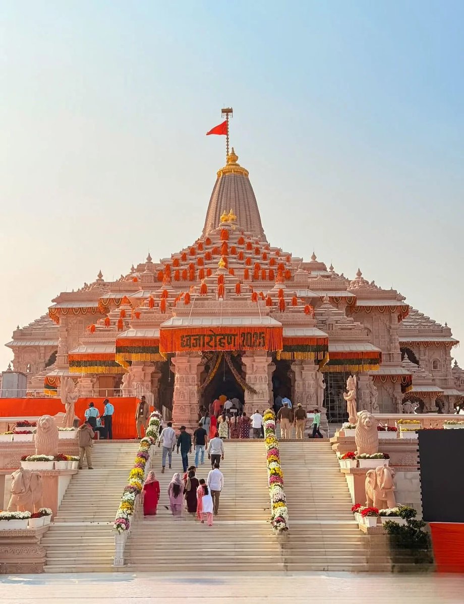 advsuryakshukla's tweet image. धर्म की विजय, मर्यादा का संदेश और एक नए युग का शुभारंभ।

जय श्री राम🙏🚩