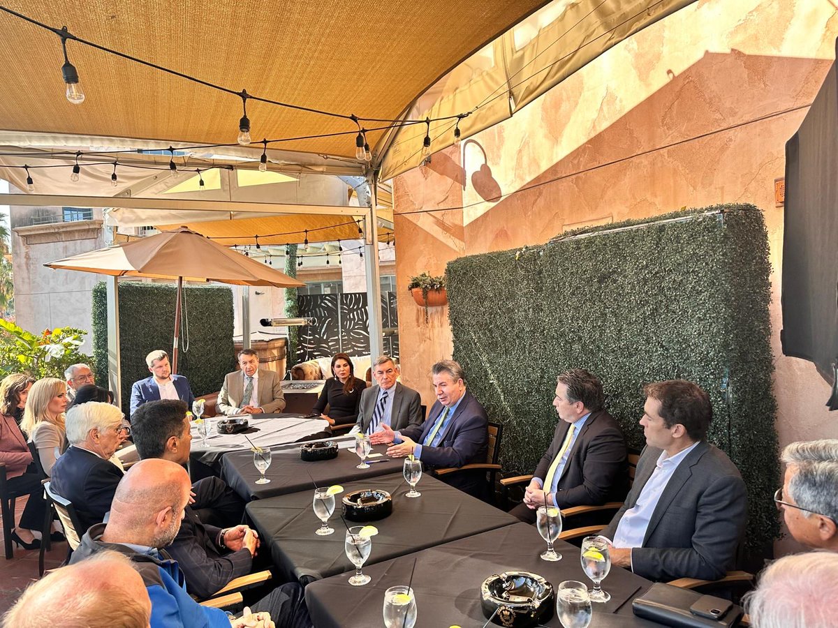 TC_VasingtonBE's tweet image. Ambassador Sedat Önal met with members of the @LosAngelesWAC, where he delivered remarks on Turkish foreign policy, Türkiye–U.S. bilateral relations, and current regional developments. He also addressed participants’ questions and discussed opportunities for cooperation.

//…