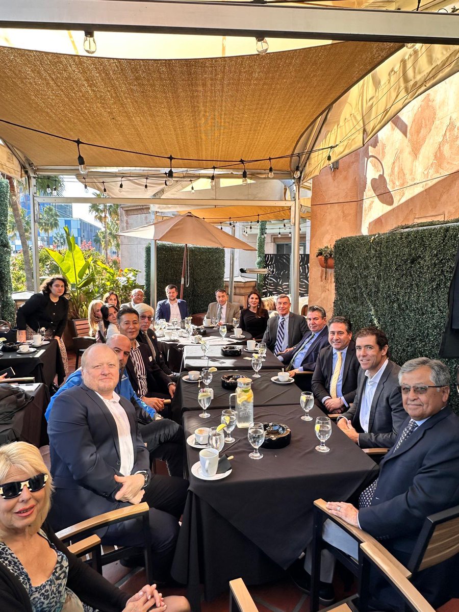 TC_VasingtonBE's tweet image. Ambassador Sedat Önal met with members of the @LosAngelesWAC, where he delivered remarks on Turkish foreign policy, Türkiye–U.S. bilateral relations, and current regional developments. He also addressed participants’ questions and discussed opportunities for cooperation.

//…