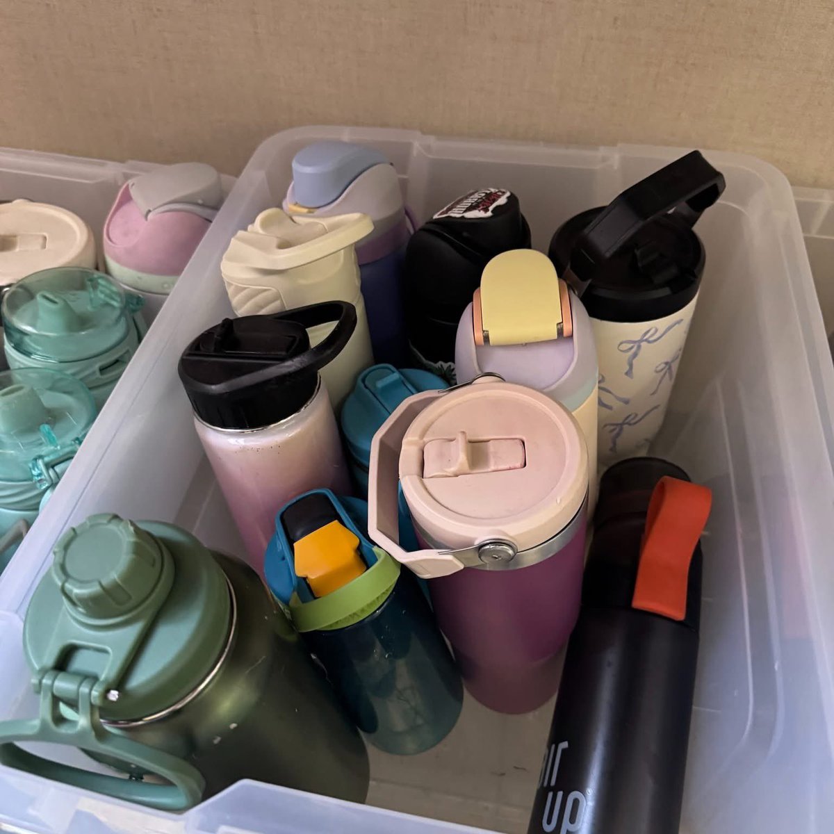 Have your kids come home missing a layer they left in? A hoodie they HAD to have? A water bottle that costs as much as their monthly lunch allowance!?! Tell them to run by our Lost &amp; Found area when they get back on Monday!