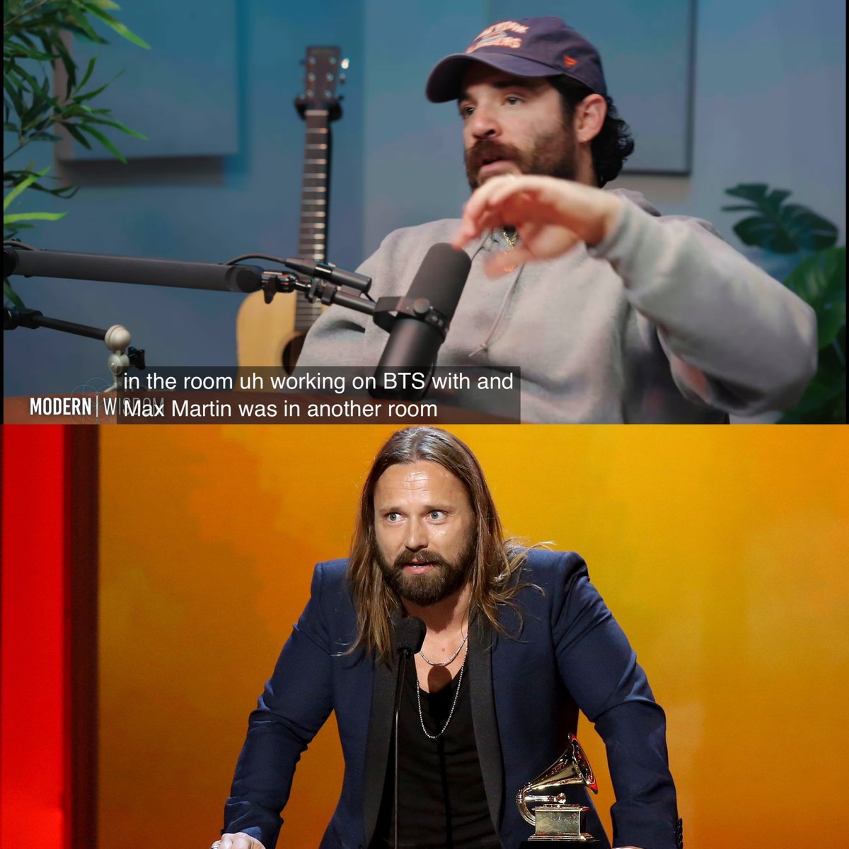 TheePopCore's tweet image. Jon Bellion, a Grammy-winning producer and composer, revealed in an interview that he and fellow Grammy-winning producer and composer Max Martin worked on BTS’s highly anticipated upcoming new album in Los Angeles.