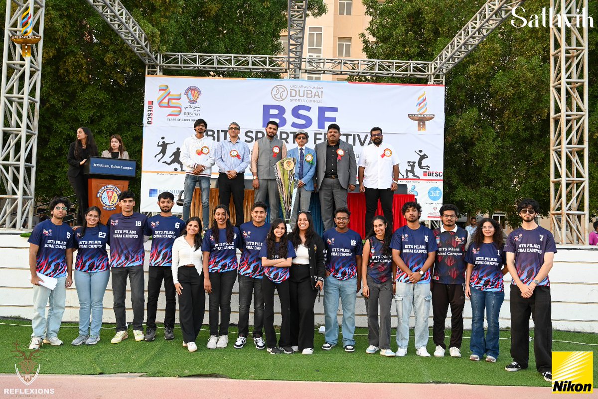 yasasvi_malka's tweet image. Snapshots from BSF 2025 at BITS Pilani Dubai.
A great display of sportsmanship and talent across all events.
