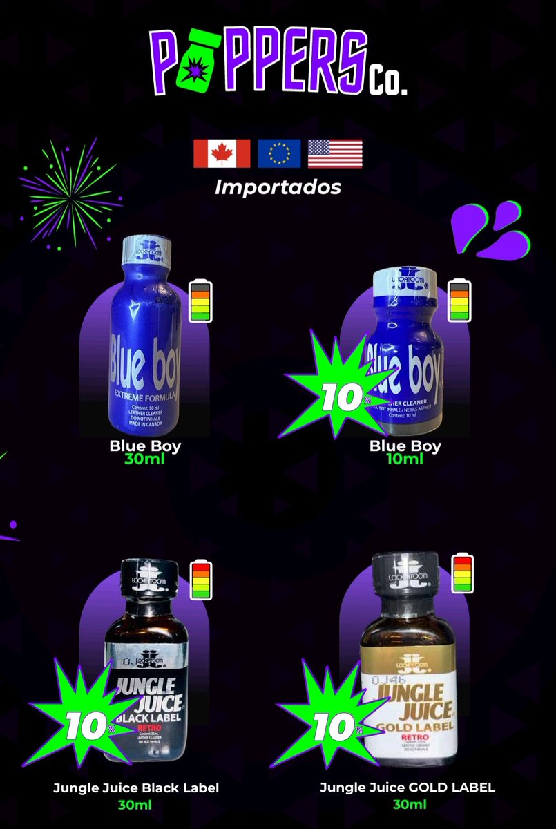 PoppersCo1's tweet photo. 🔥 ¡BLACK WEEK ESTALLÓ EN POPPERSCO! 🔥
Los descuentos están más fuertes que nunca 10, 20 y hasta el 30% de descuento en tus Poppers 💥  favoritos. ⚡🧪 https://t.co/WwuiC4XX23