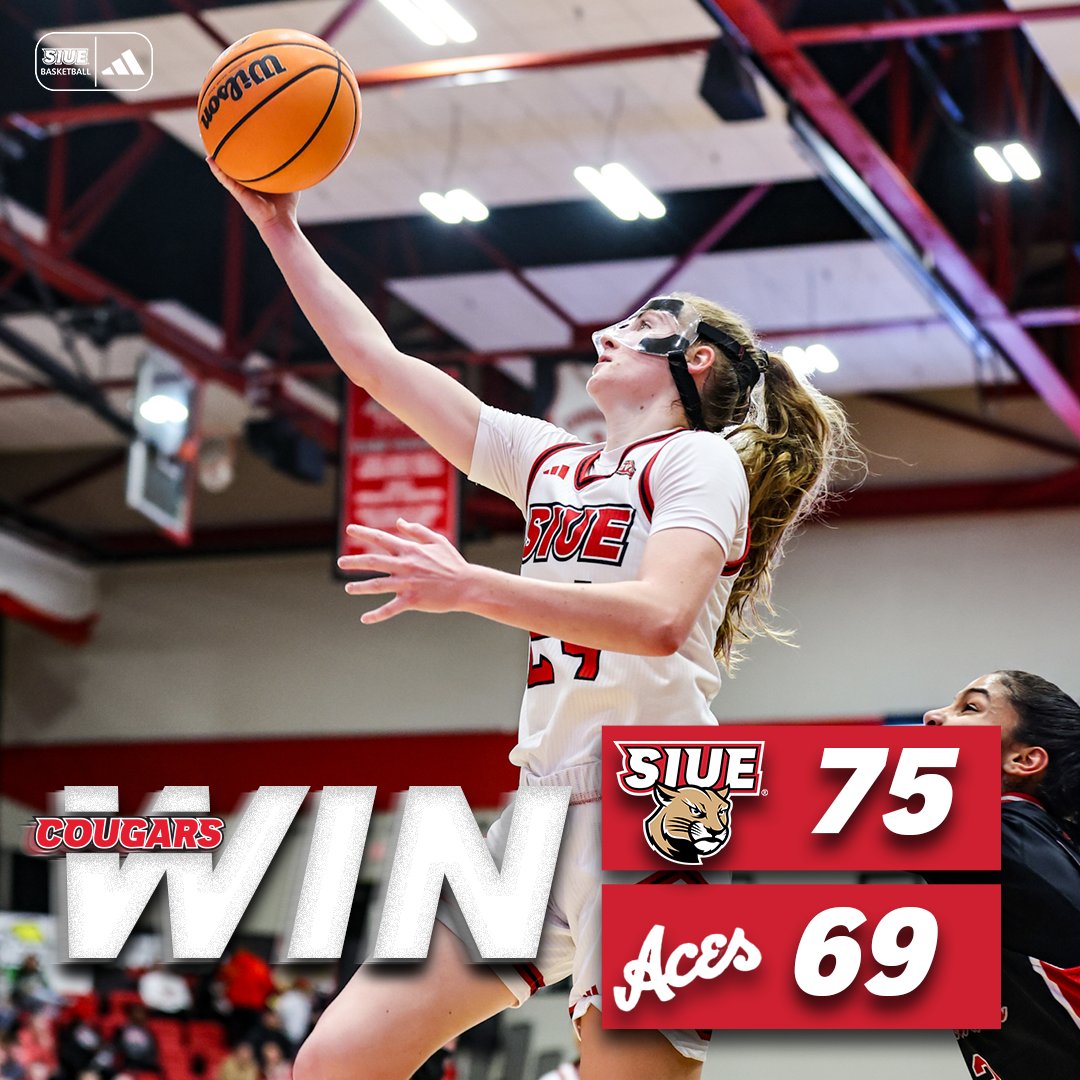 SIUEWBB's tweet image. Cougars WIN

#2FeetIn | #RollCougs