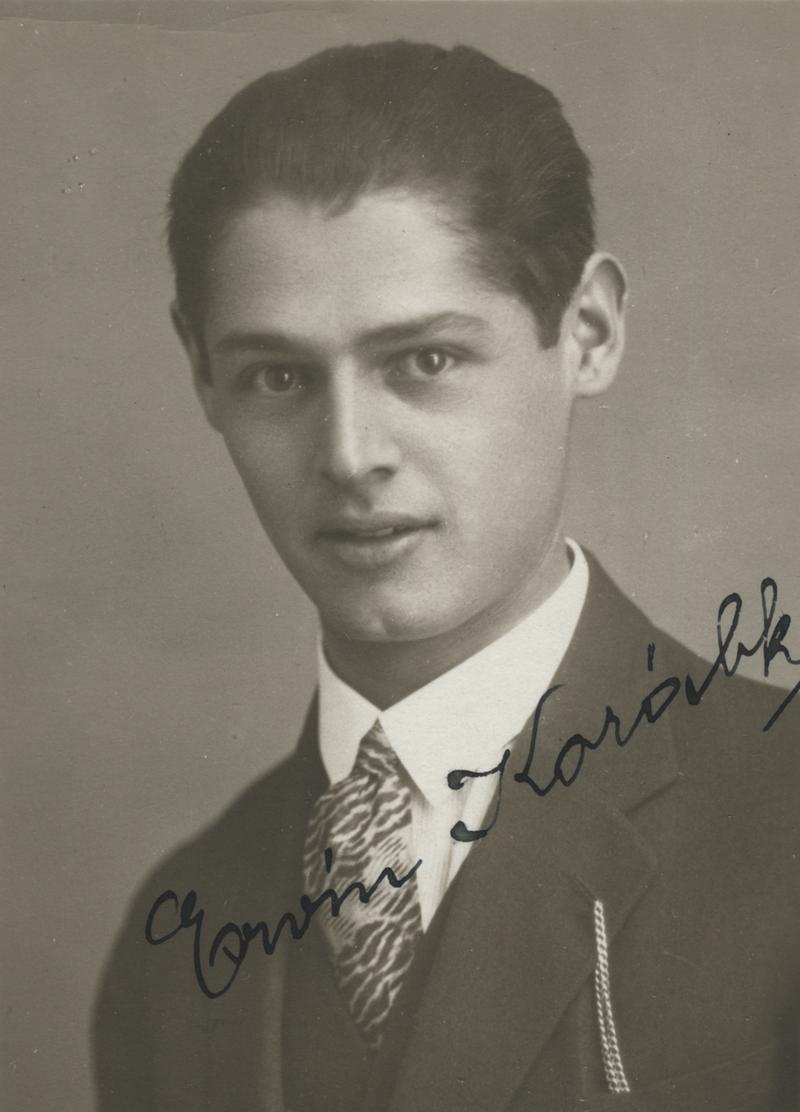 26 November 1903 | Czech Jew, Ervín Korálek, was born in Nove Hrady.

He was deported to #Auschwitz from #Theresienstadt ghetto on 1 October 1944. He did not survive.