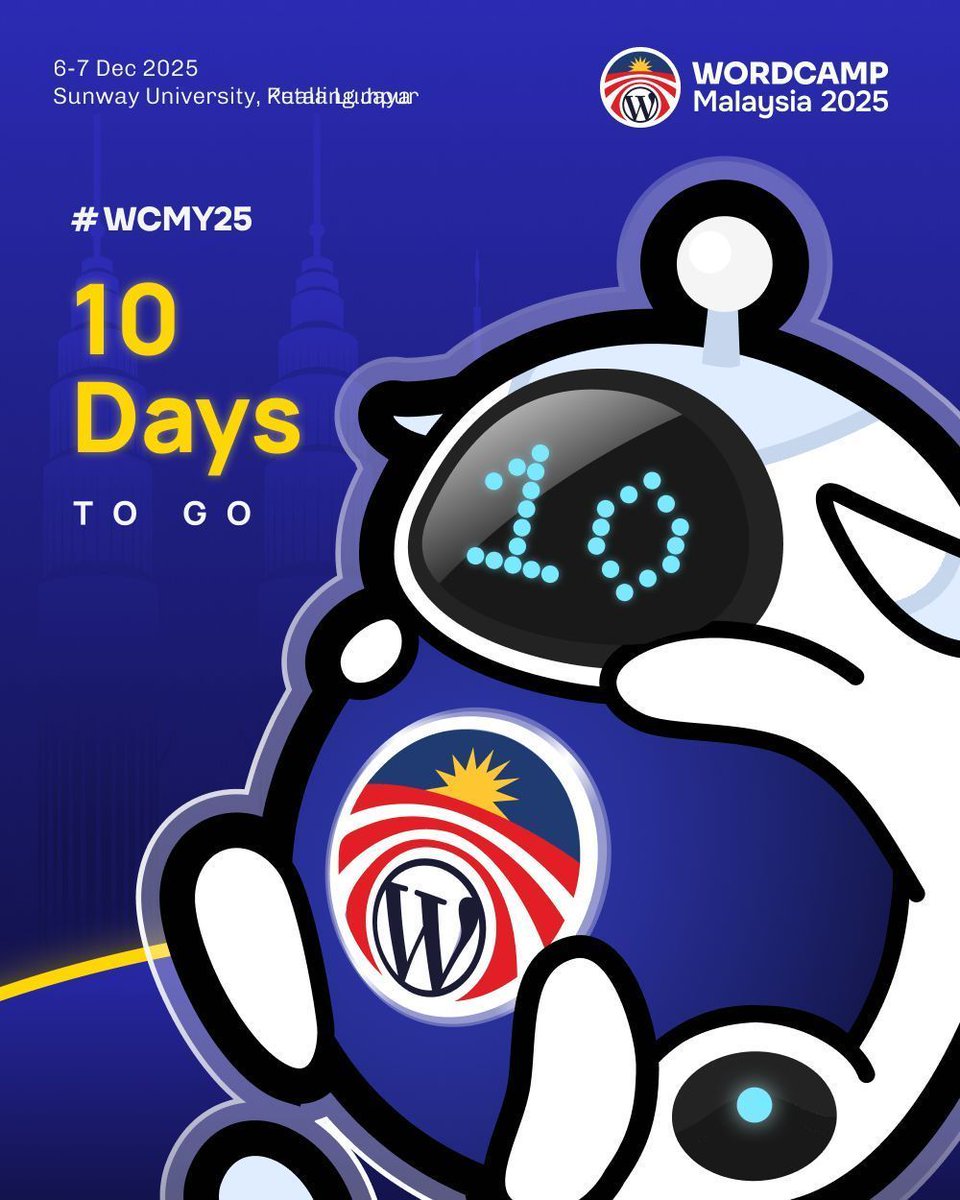 WordCamp Malaysia 2025 #WCMY25 tweet media