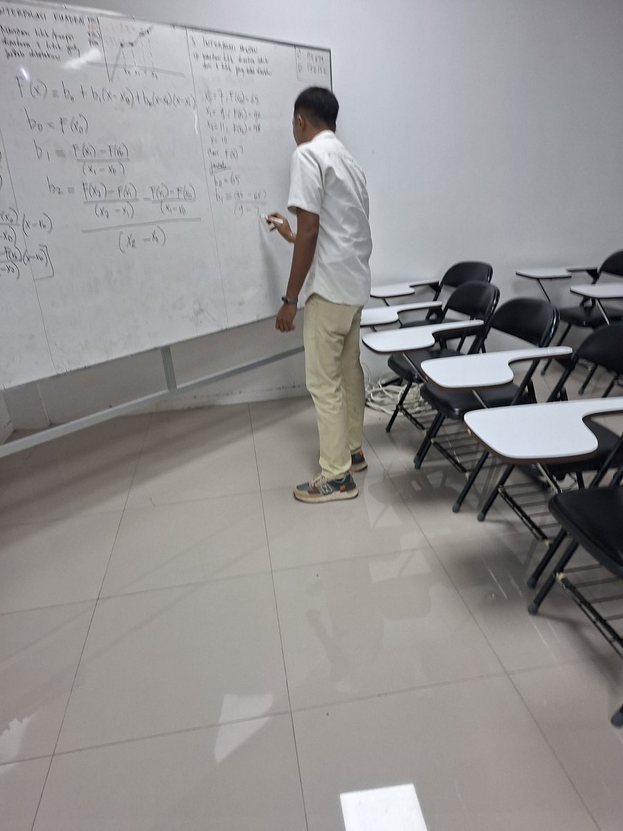 amajawawuan's tweet image. Metnum minggu terakhir #interpolation