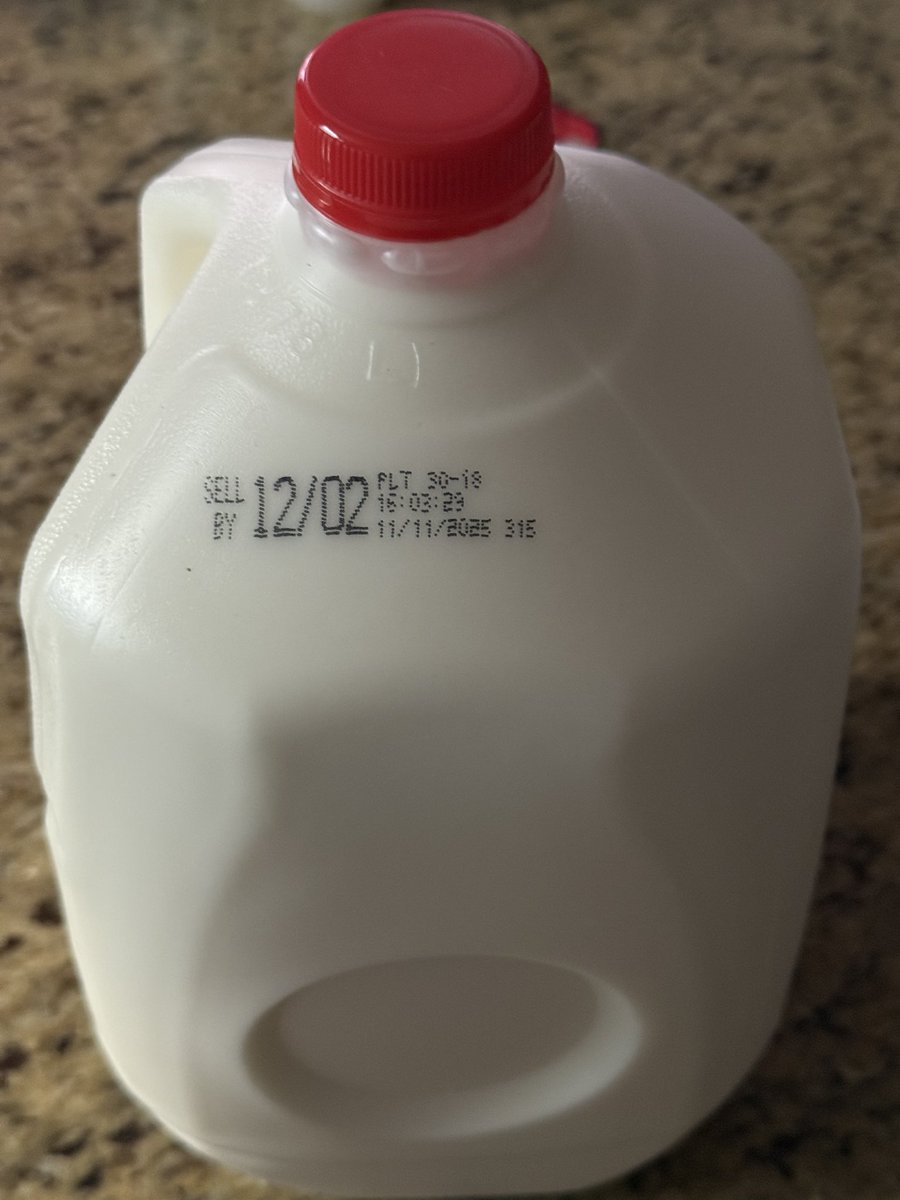 I can’t wait until this milk expires!!!!