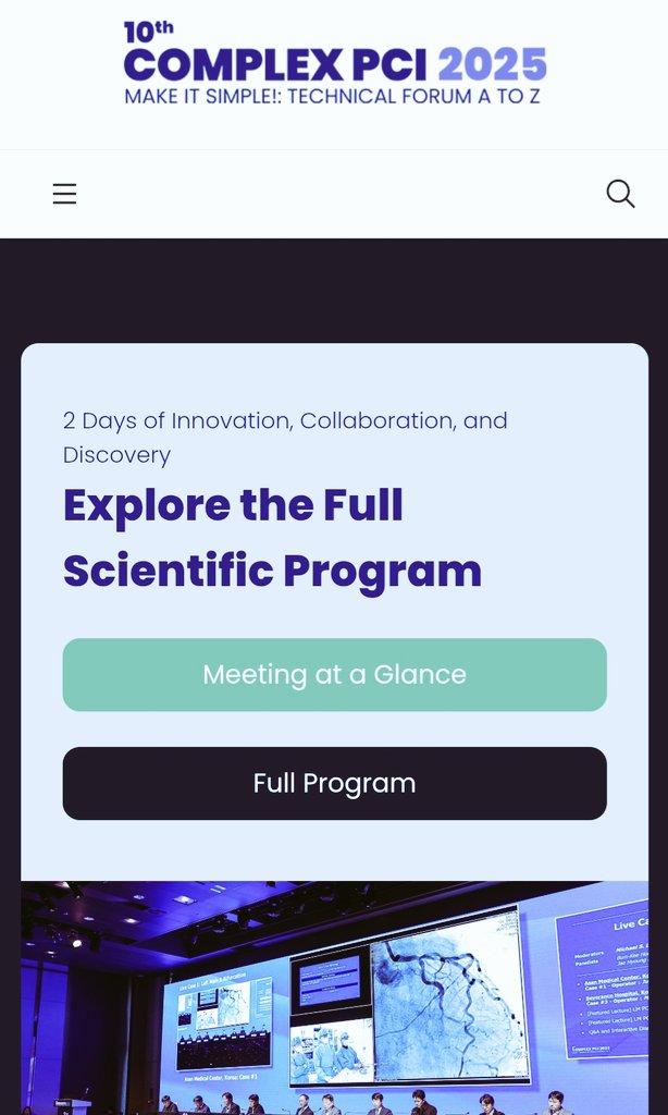 shoaib9702's tweet image. #COMPLEXPCI2025
#LMS
#Bifurcation
#CTO
#Physiology
@summitmd_cvrf