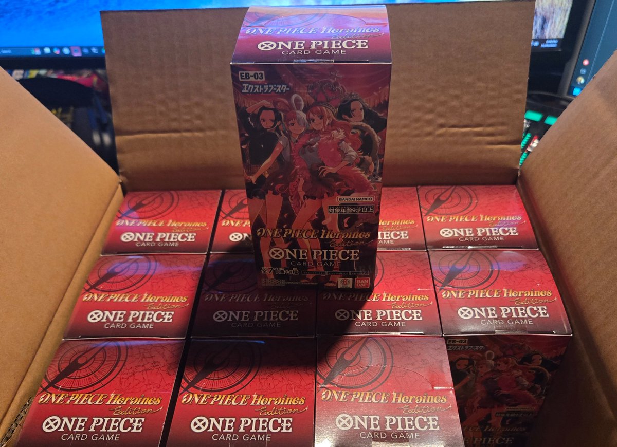 jdroid91's tweet photo. One Piece TCG Heroines Edition! I might do a marathon opening stream at the end of the year instead of a slow roll. Still planning

#ONEPIECE #TCGCommunity #heroines https://t.co/OBB5jamBKc