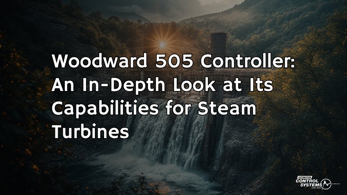 AutomationCS87's tweet image. Boost turbine performance with the Woodward 505 Controller!
✅ Optimized control
✅ Reduced downtime
✅ Seamless actuator integration

🔗 blog.autocs.com.my/woodward-505-c…

#Woodward505 #TurbineControl #Automation #Malaysia
