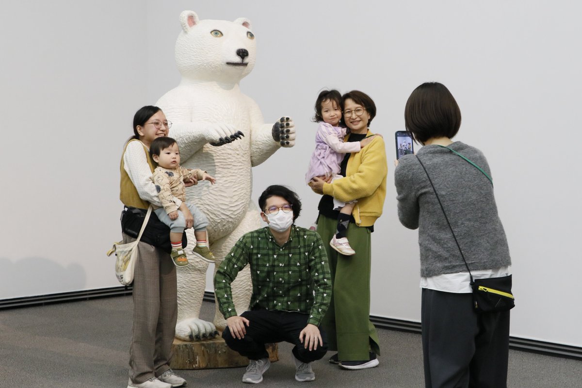 PUF様！専用ページ！M.2256新品付き！ 三沢厚彦 ANIMALS 彫刻と絵画🦁 本日はベビーウェルカムタイム開催