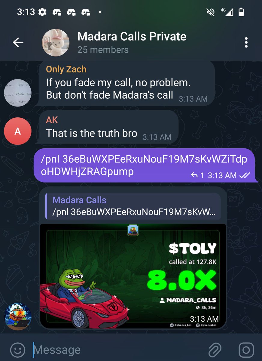 madara_calls's tweet photo. $Toly on $sol
Entry 127k
Did 8x
36eBuWXPEeRxuNouF19M7sKvWZiTdpoHDWHjZRAGpump
Beast mode activated, I'm doing more
Members eating big in the group, let's go guys!!
Join group- https://t.co/RMib9Xha4B
#billy #yzy2 #toly #infinity #POS #coin $SSALON #cbdoge #ecliptic https://t.co/PtvVU6sBnt