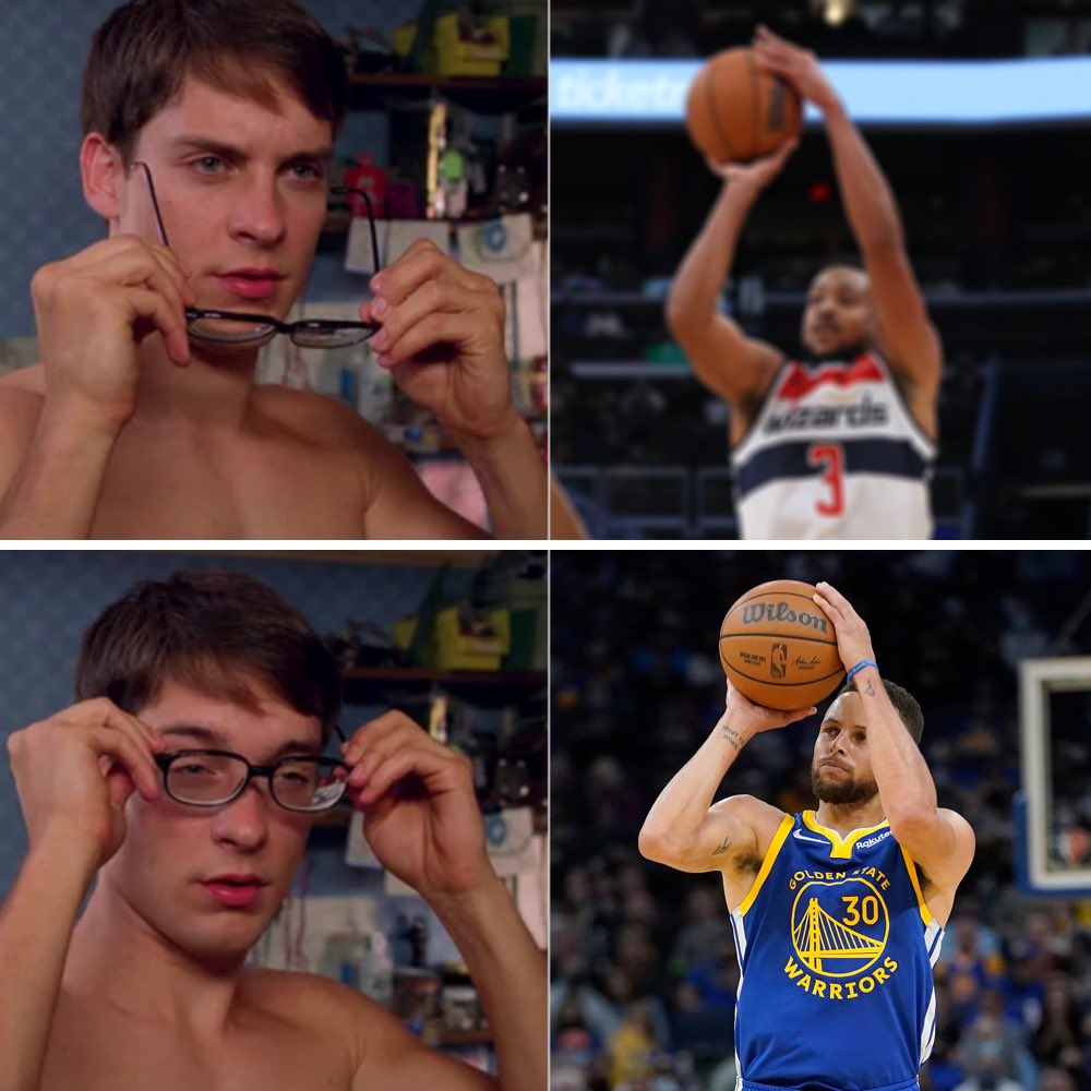 CJ McCollum with 10 three pointers against the Hawks 🔥 